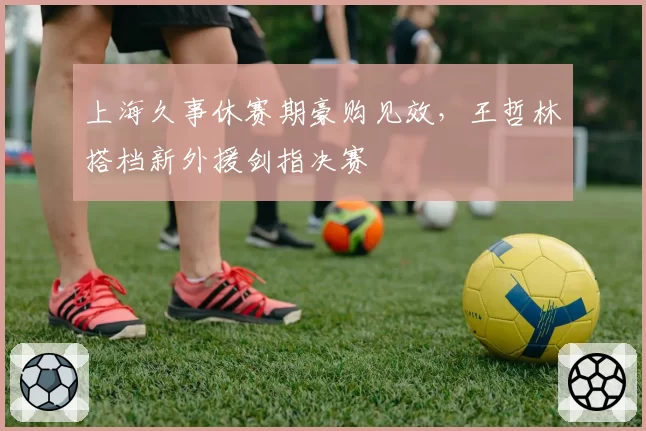 上海久事休赛期豪购见效,王哲林搭档新外援剑指决赛