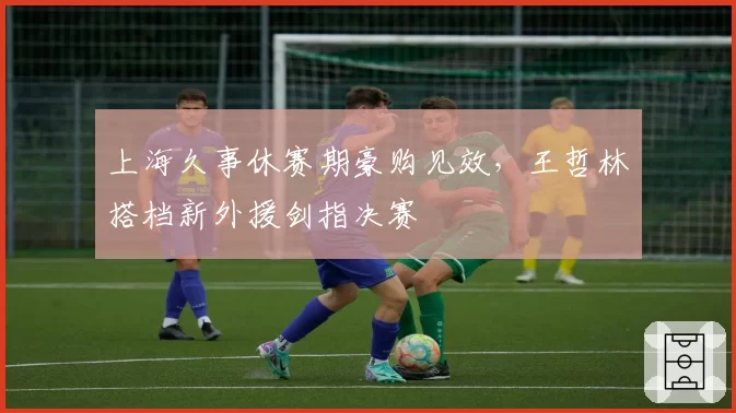 上海久事休赛期豪购见效,王哲林搭档新外援剑指决赛